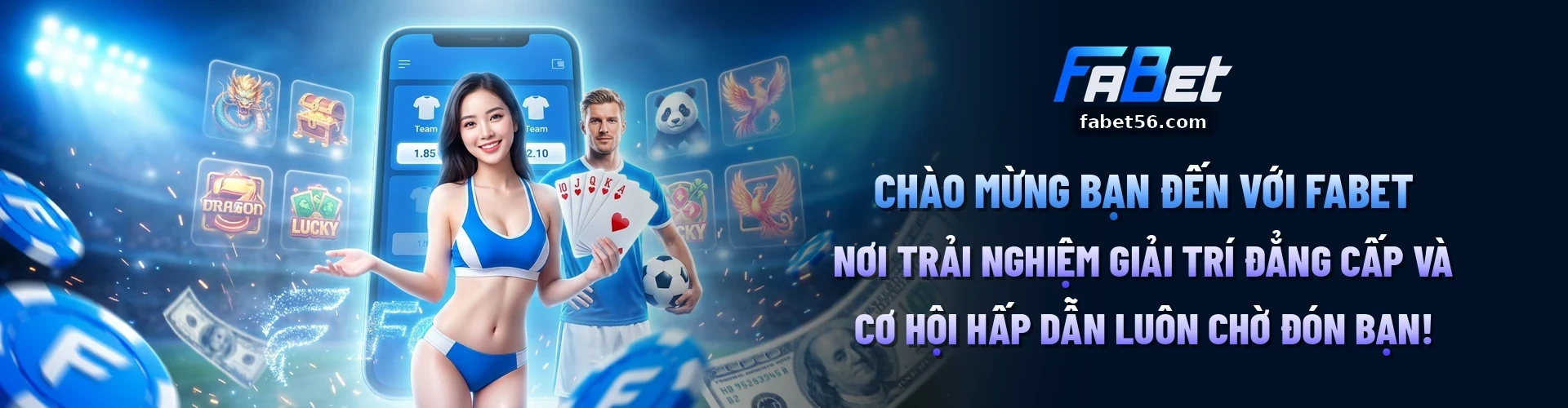 Chào mừng bạn đến với FABET – nơi trải nghiệm giải trí đẳng cấp và cơ hội hấp dẫn luôn chờ đón bạn!