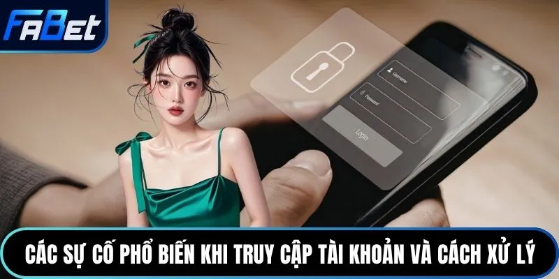 Các sự cố phổ biến khi truy cập tài khoản và cách xử lý
