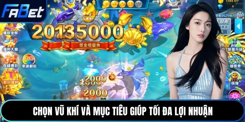 Chọn vũ khí và mục tiêu giúp tối đa lợi nhuận