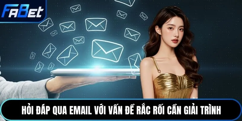 Hỏi đáp qua Email với vấn đề rắc rối cần giải trình