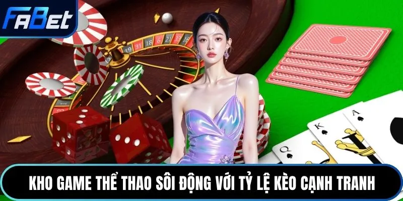 Kho game thể thao sôi động với tỷ lệ kèo cạnh tranh