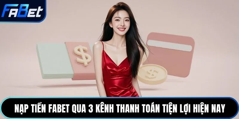 Nạp tiền Fabet qua 3 kênh thanh toán tiện lợi hiện nay